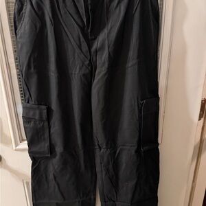 Elegant Black Wide Leg Jumpsuit